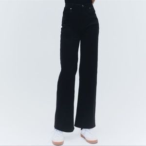H&M Women’s Black Wide Leg Pants Size 8